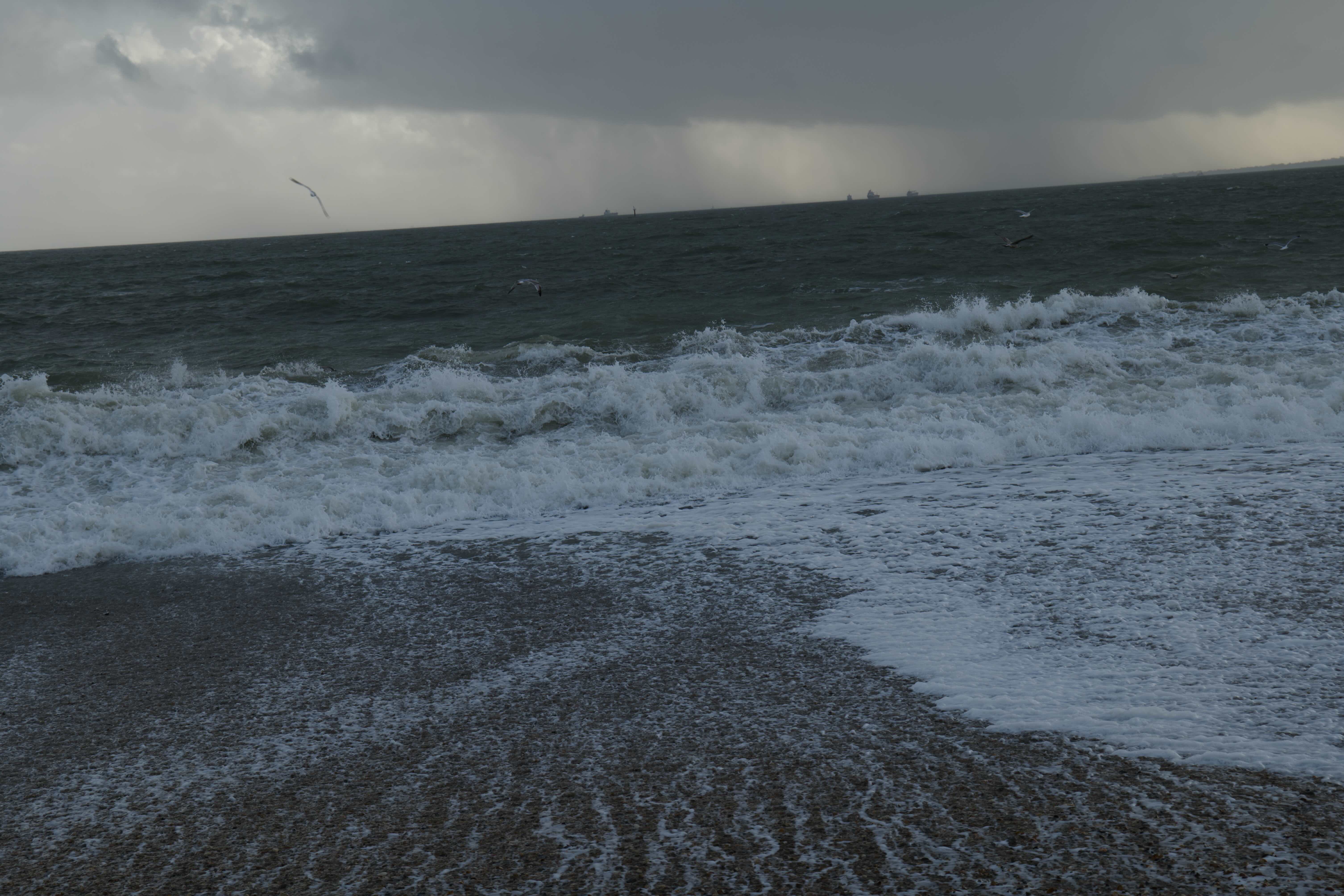 Being inspired by Waves whilst walking along the shoreline with a friend, October 2023